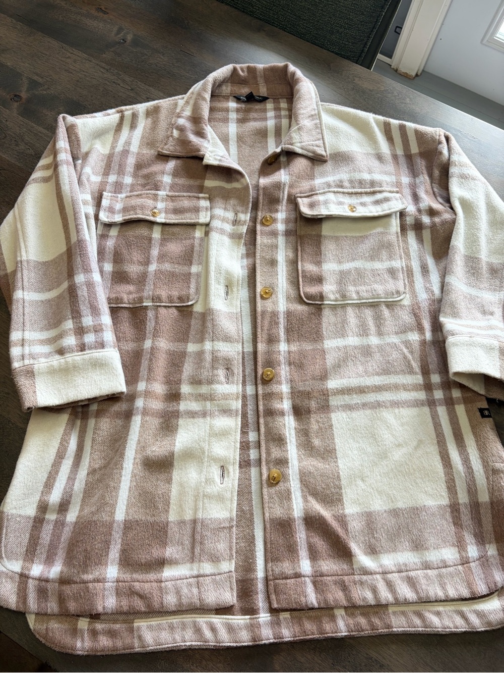 Banana Republic Plaid Shacket